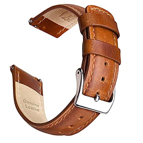 leather watch strap 22mm vintage.